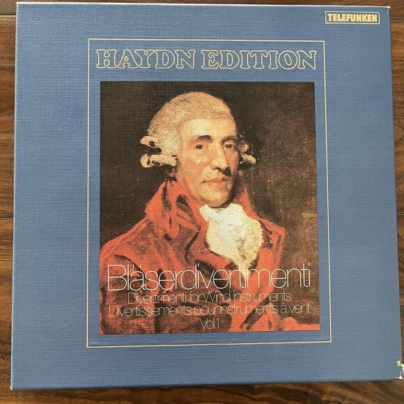 Haydn Edition Bläserdivertimenti Divertimenti for Wind Instruments Vol. 1 4xLP - Picture 1 of 13